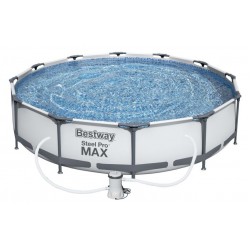 Piscina cu cadru Steel Pro Max 366 x 76 cm cu accesorii
